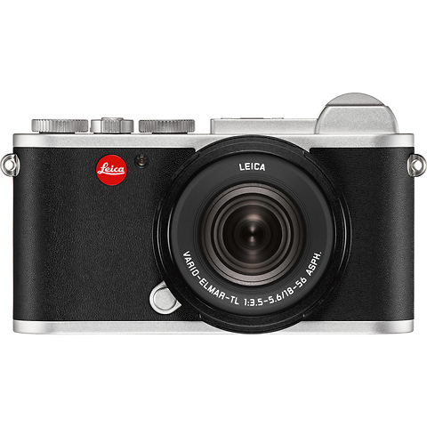 CL Mirrorless Digital Camera with 18-56mm Lens (Silver Anodized) Image 0