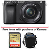 Alpha a6400 Mirrorless Digital Camera with 16-50mm Lens (Black) Thumbnail 0