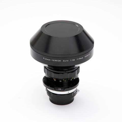 Nikkor 8mm f/2.8 Fisheye Ai Manual Focus Lens - Pre-Owned Image 1