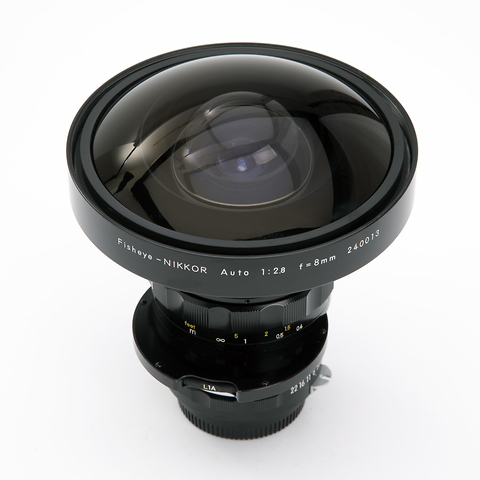 Nikkor 8mm f/2.8 Fisheye Ai Manual Focus Lens - Pre-Owned Image 2