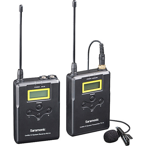 UwMic15 Wireless Omni Lavalier Microphone System (555 to 579 MHz) - Open Box Image 0