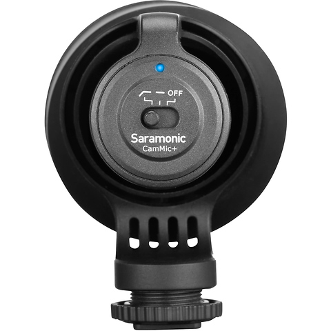 CamMic+ Battery-Powered Camera-Mount Shotgun Microphone for DSLR Cameras and Smartphones Image 3