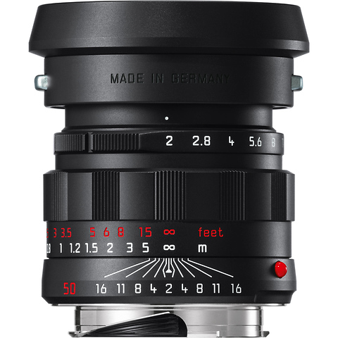 APO-Summicron-M 50mm f/2 ASPH. Lens (Black-Chrome Edition) Image 0