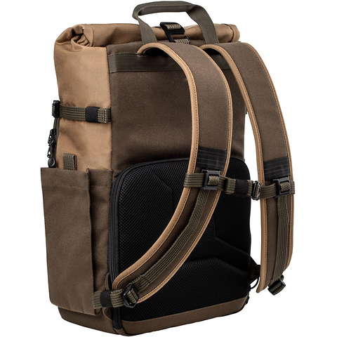 Fulton 14L Backpack (Tan and Olive) Image 3