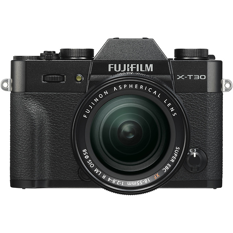 X-T30 Mirrorless Digital Camera with 18-55mm Lens (Black) Image 0