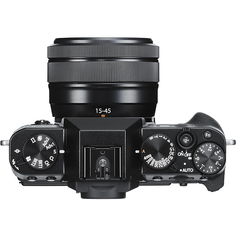 X-T30 Mirrorless Digital Camera with 15-45mm Lens (Black) Image 2