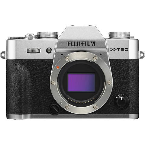 X-T30 Mirrorless Digital Camera Body (Silver) - Open Box Image 0