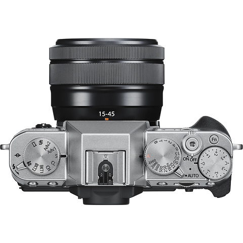 X-T30 Mirrorless Digital Camera with 15-45mm Lens (Silver) Image 3