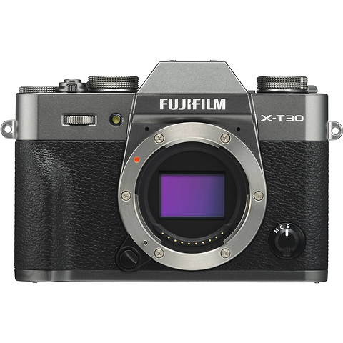 X-T30 Mirrorless Digital Camera Body (Charcoal Silver) Image 0