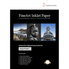 13 x 19 in. Glossy FineArt Inkjet Paper Sample Pack (14 Sheets) Image 0