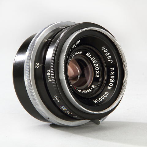 W-Nikkor 2.8cm f/3.5 Black Lens - Pre-Owned Image 0