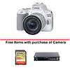 EOS Rebel SL3 Digital SLR with EF-S 18-55mm f/4-5.6 IS STM Lens (White) Thumbnail 0