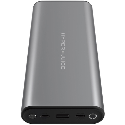 27,000mAh HyperJuice USB Type-C Power Delivery 3.0 Battery (Space Gray) Image 0