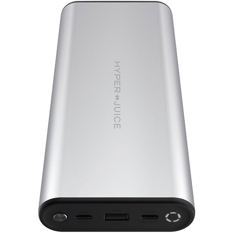 27,000mAh HyperJuice USB Type-C Power Delivery 3.0 Battery (Silver) Image 0