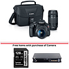 EOS Rebel T7 Digital SLR Camera with 18-55mm and 75-300mm Lenses Thumbnail 0