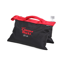 Cinema Works 25 lb Sandbag (Black with Red Handle) Image 0