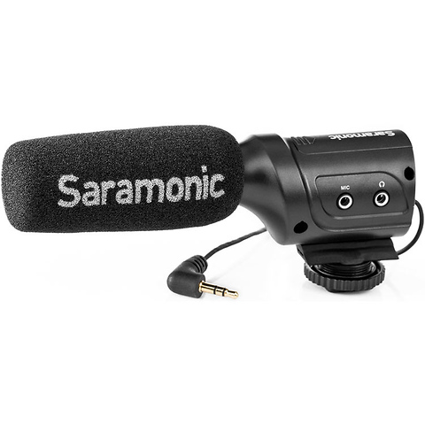 SR-M3 Mini Directional Condenser Microphone with Integrated Shockmount Image 2