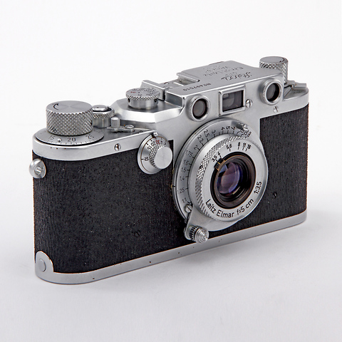 IIIC Rangefinder Camera with 5cm f/3.5 Elmar Lens - Pre-Owned Image 1