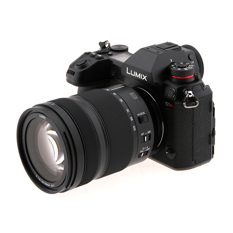 Lumix DC-S1R Mirrorless Camera w/24-105mm Lens Kit - Black - Open Box Image 1