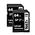 64GB Professional 1667x UHS-II SDXC Memory Card (2 Pack)