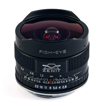 Zenitar 16mm f/2.8 Wide Angle Lens for Nikon F
