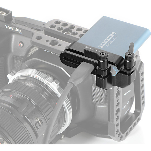 Samsung T5 SSD Mount for Select Blackmagic Cages Image 2