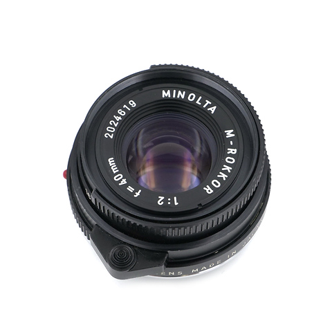 M-Rokkor 40mm f/2 Lens for Leica M - Pre-Owned Image 1