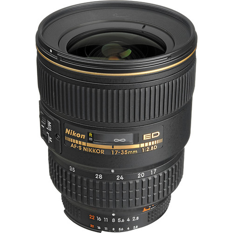 AF-S Zoom Nikkor 17-35mm f/2.8D ED-IF Lens - Pre-Owned Image 0