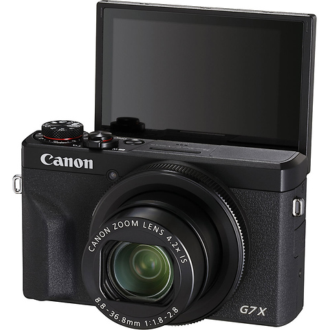 PowerShot G7 X Mark III Digital Camera Black (Open Box) Image 4