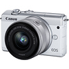 EOS M200 Mirrorless Digital Camera with 15-45mm Lens (White) Thumbnail 0