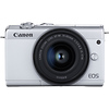 EOS M200 Mirrorless Digital Camera with 15-45mm Lens (White) Thumbnail 3