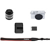EOS M200 Mirrorless Digital Camera with 15-45mm Lens (White) Thumbnail 6