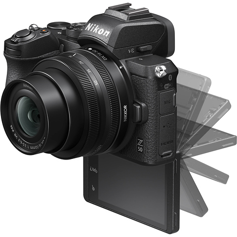 Z 50 Mirrorless Digital Camera with 16-50mm and 50-250mm Lenses Image 9