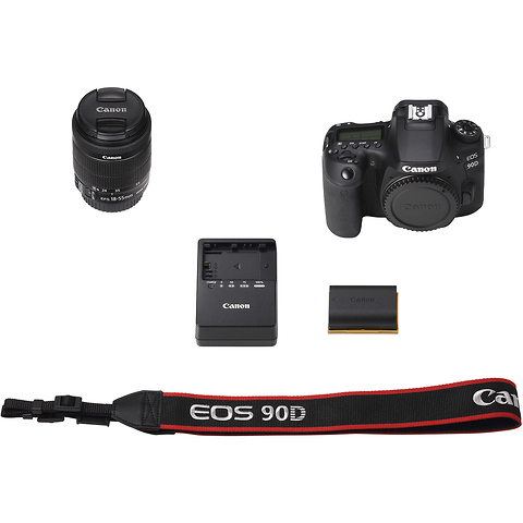 EOS 90D Digital SLR Camera with EF-S 18-55mm f/3.5-5.6 IS STM Lens Image 5