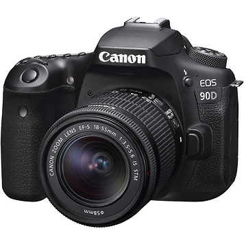 EOS 90D Digital SLR Camera with EF-S 18-55mm f/3.5-5.6 IS STM Lens