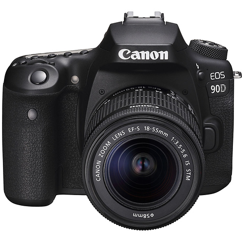 EOS 90D Digital SLR Camera with 18-55mm Lens Video Creator Kit Image 3