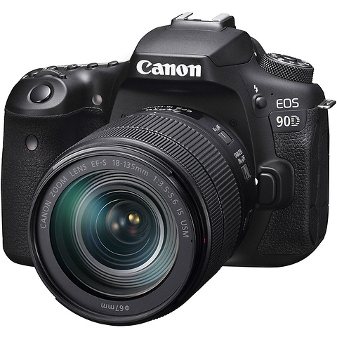 EOS 90D Digital SLR Camera with EF-S 18-135mm f/3.5-5.6 IS USM Lens Image 1