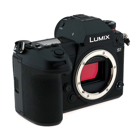 Lumix DC-S1 Mirrorless Digital Camera Body - Black - Open Box Image 1