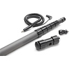 KP9CCR 9 ft. KlassicPro Graphite 6-Section Boompole with Internal XLR Coiled Cable, Side Exit Thumbnail 1