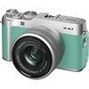 X-A7 Mirrorless Digital Camera with 15-45mm Lens (Mint Green) Thumbnail 0