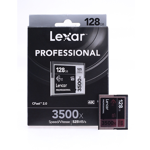 128GB Professional 3500x CFast 2.0 Memory Card - Open Box Image 0