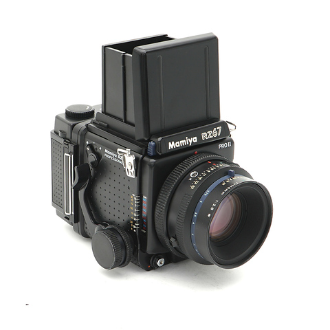 RZ67 PRO II Camera with Mamiya 110mm f/2.8 Lens, WL, and 120 Back - Pre-Owned Image 0