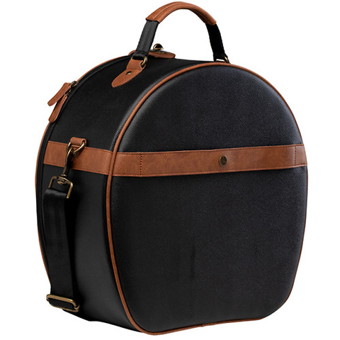 Sue Bryce Hat Box Shoulder Bag (Black) Image 3