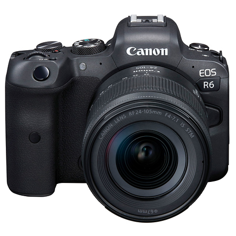 EOS R6 Mirrorless Digital Camera with 24-105mm f/4-7.1 Lens Image 1