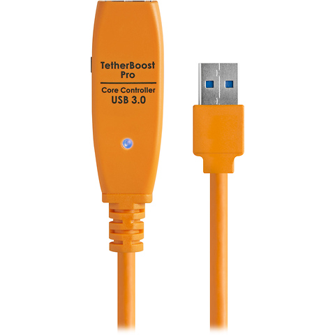 Tetherboost Pro USB 3.0 Core Controller (High-Visibilty Orange) Image 0