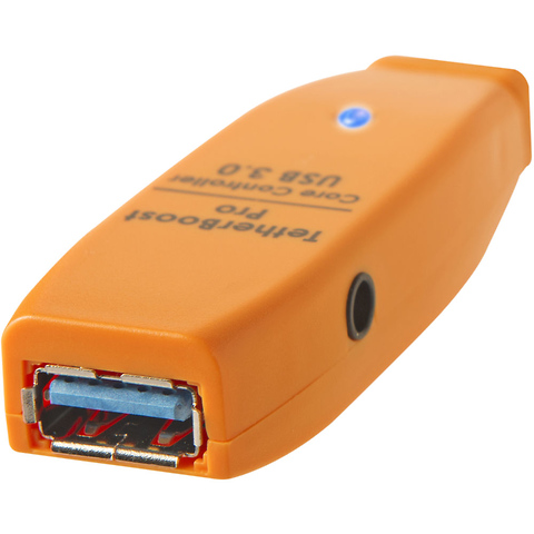 Tetherboost Pro USB 3.0 Core Controller (High-Visibilty Orange) Image 1