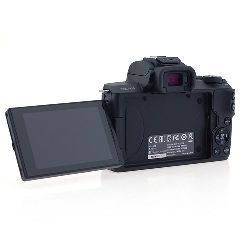 EOS M50 w/ 15-45mm, 55-200mm Lens kit - Open Box Image 5