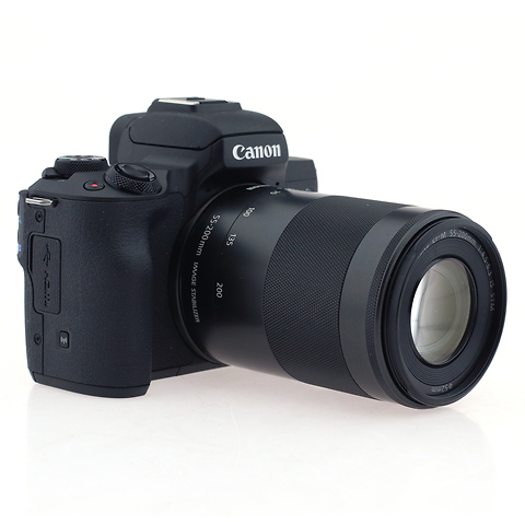 EOS M50 w/ 15-45mm, 55-200mm Lens kit - Open Box Image 2