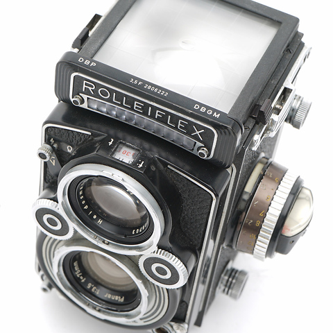 Rolleiflex 3.5F III TLR Camera with Planar Lens - Used Image 5