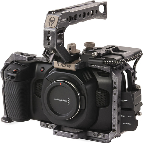 Camera Cage for Blackmagic Design Pocket Cinema Camera 4K/6K (Basic Kit, Tactical Gray) Image 0